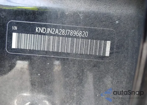 2018 Kia Soul z USA, uszkodzony, nr VIN KNDJN2A28J7896820